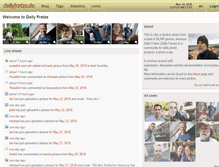 Tablet Screenshot of dailyfratze.de
